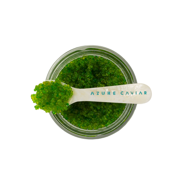 Azure Wasabi Tobiko - With Spoon